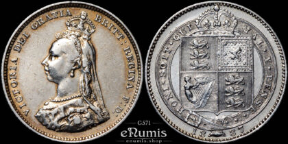 Great Britain, Victoria, Shilling 1887, VF+