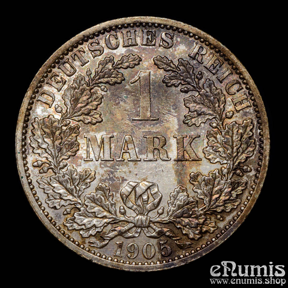 German Empire, 1 Mark 1905 A, Berlin, UNC/aUNC
