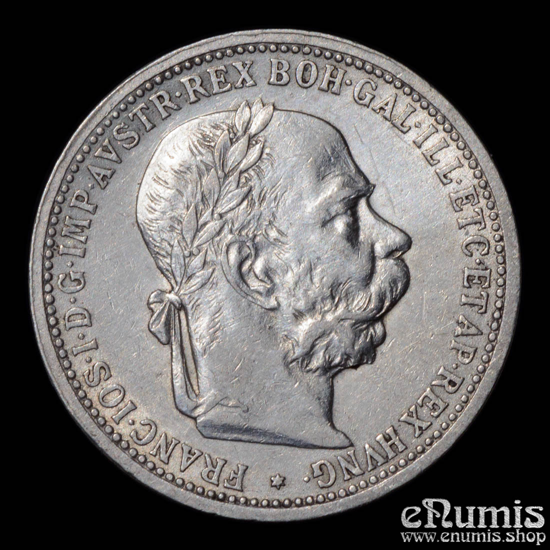 AUSTRIA, Franz Joseph I, 1 Corona 1894, XF