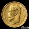 RUSSIA, Nicholas II, 5 Roubles 1903 AP, Gold, UNC RUSSIA, Nicholas II, 5 Roubles 1903 AP, Gold, UNC
