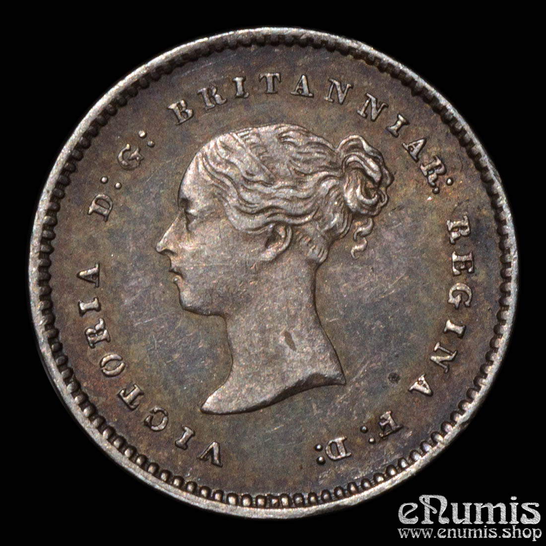 Great Britain, Victoria, 2 Pence 1868, Maundy, XF+