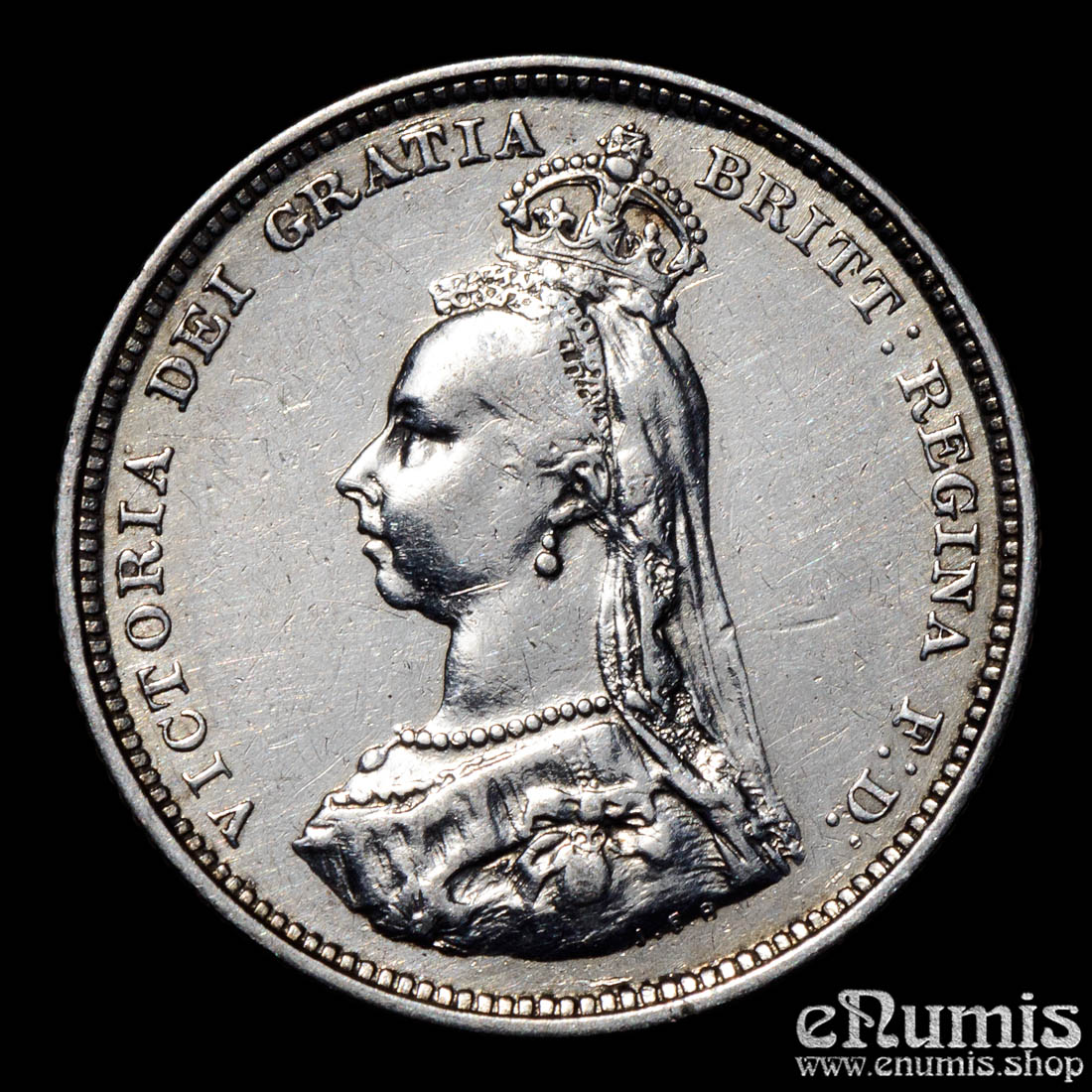 Great Britain, Victoria, Shilling 1887, VF