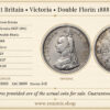 Great Britain, Victoria, Double Florin 1888, VF