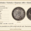 Great Britain, Victoria, Sixpence 1887, Shield, VF+