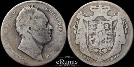Great Britain, William IV, Halfcrown 1836, Fine