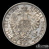 AUSTRIA, Franz Joseph I, 1 Florin Gulden 1891, XF+
