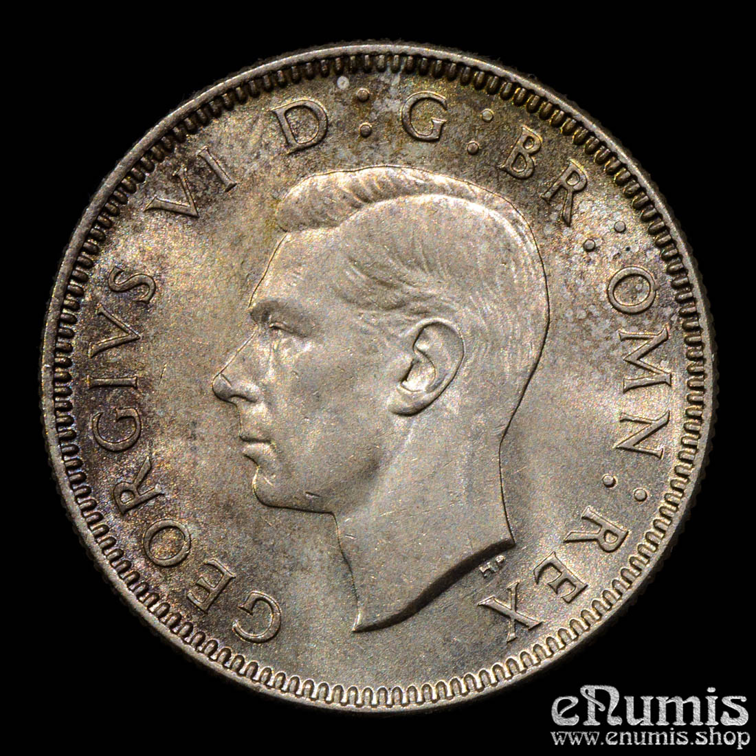 Great Britain, George VI, Shilling 1937, Scottish reverse, UNC Great Britain, George VI, Shilling 1937, Scottish reverse, UNC