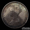 Great Britain, Victoria, Gothic Florin 1872, die number 5, XF-UNC