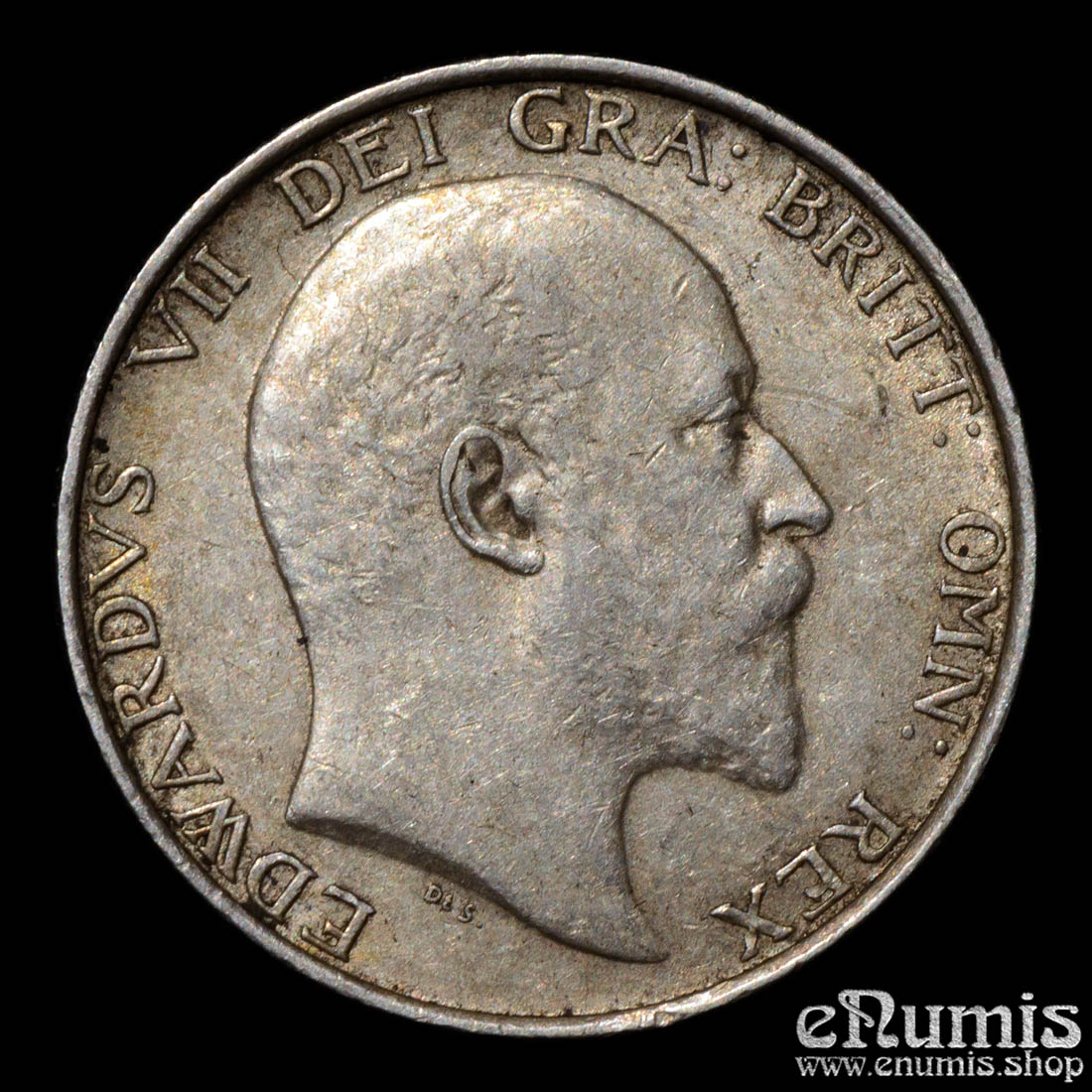 Great Britain, Edward VII, Shilling 1906, Obv. 1 - Scarce, XF+