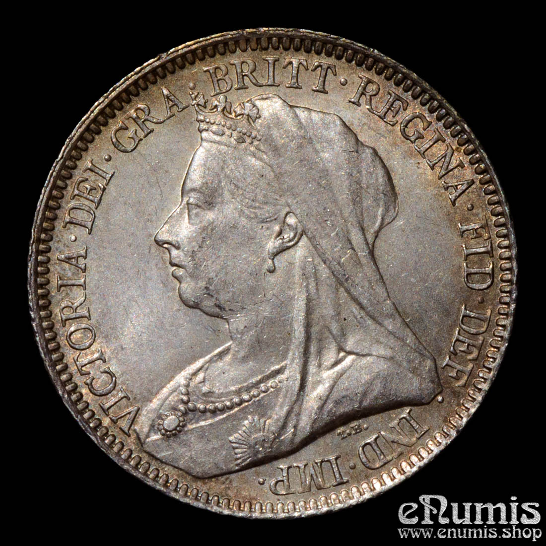 Great Britain, Victoria, Sixpence 1893, UNC