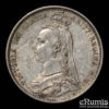 Great Britain, Victoria, Sixpence 1889, aXF