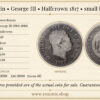 Great Britain, George III, Halfcrown 1817, small head, Fine Great Britain, George III, Halfcrown 1817, small head, Fine