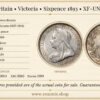 Great Britain, Victoria, Sixpence 1893, XF-UNC/aUNC