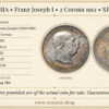 AUSTRIA, Franz Joseph I, 2 Corona 1912, XF-UNC AUSTRIA, Franz Joseph I, 2 Corona 1912, XF-UNC