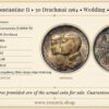 GREECE, Constantine II, 30 Drachmai 1964, Wedding, silver, UNC