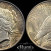 USA, $1 Peace Dollar 1923, Philadelphia, aUNC