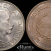DENMARK, Christian X, 2 Kroner 1945, King’s 75th Birthday, UNC
