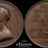ITALY, Dante Alighieri Medal 1819, by Gayrard, UNC