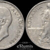 ROMANIA, Carol I, 2 Lei 1914, Brussels, XF
