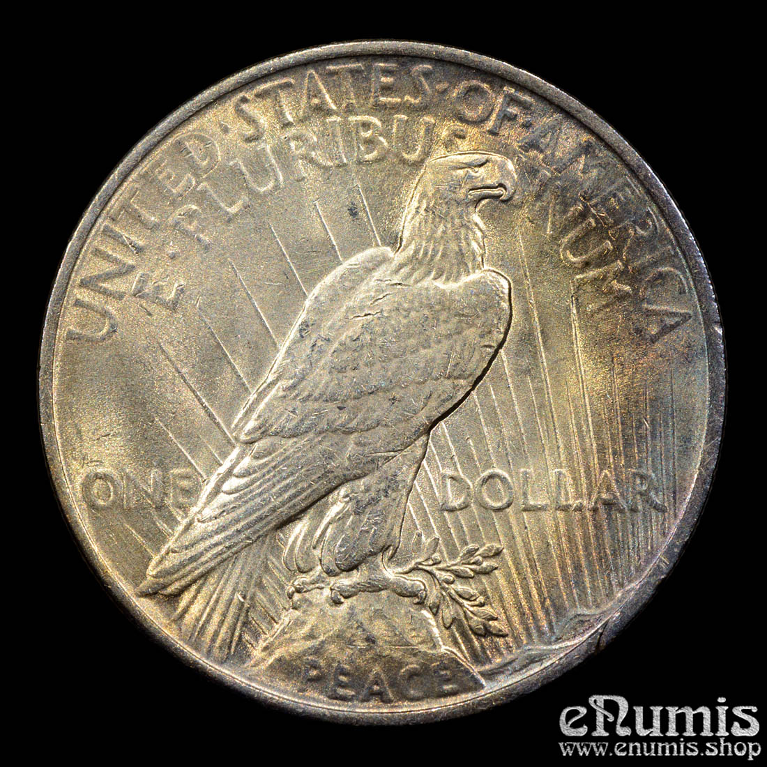 USA, $1 Peace Dollar 1923, Philadelphia, aUNC