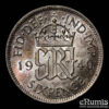 Great Britain, George VI, Sixpence 1940, silver, UNC