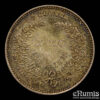 DENMARK, Christian IX, 2 Kroner 1892, Golden Wedding Anniversary, UNC