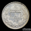 HUNGARY, Franz Joseph I, 1 Korona 1916, better date, UNC