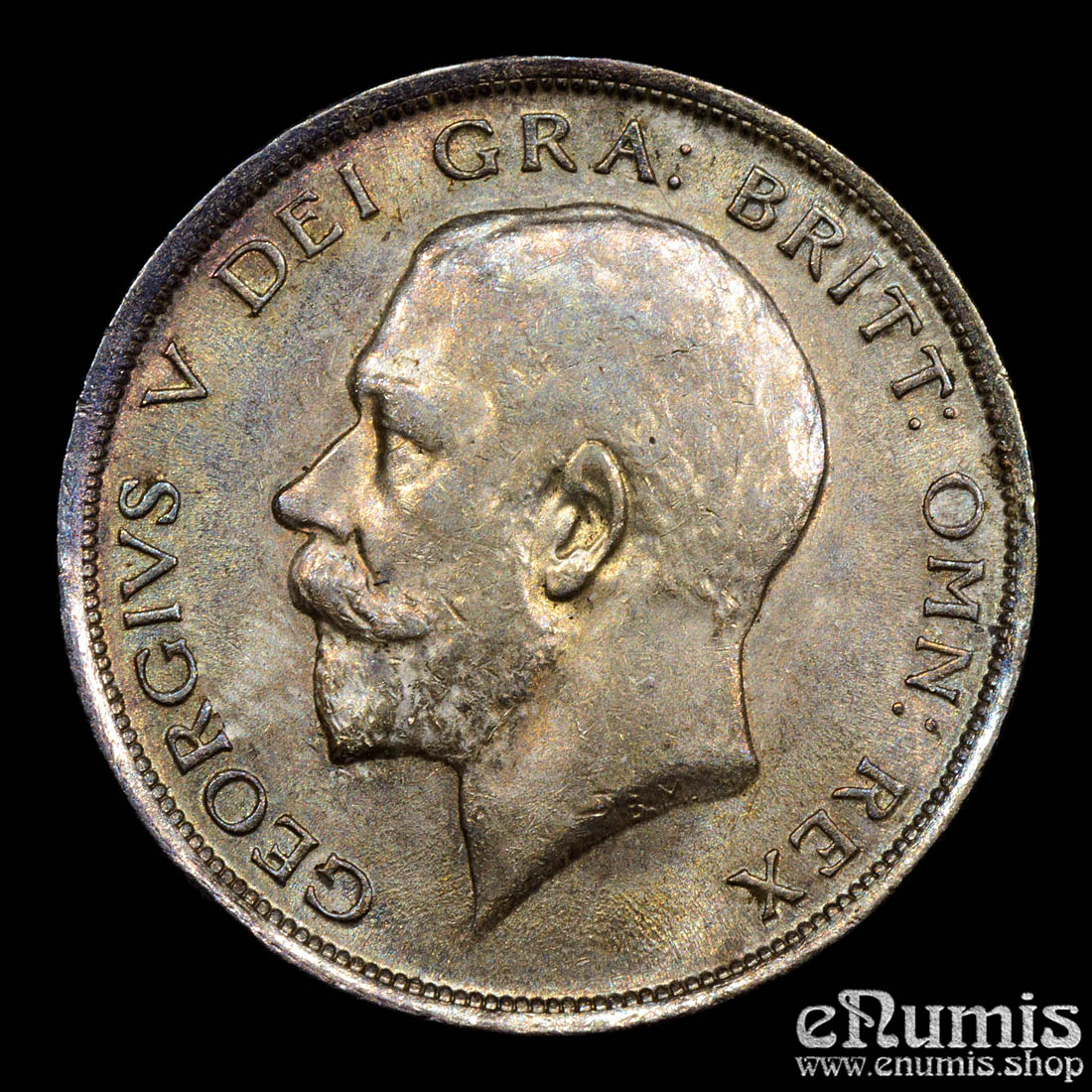 Great Britain, George V, Halfcrown 1916, aUNC