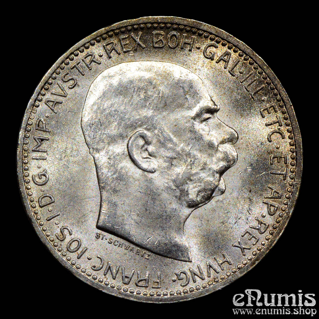 AUSTRIA, Franz Joseph I, 1 Corona 1916, UNC AUSTRIA, Franz Joseph I, 1 Corona 1916, UNC