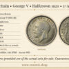 Great Britain, George V, Halfcrown 1920, 3+A, aUNC