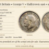 Great Britain, George V, Halfcrown 1916, aUNC