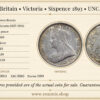 Great Britain, Victoria, Sixpence 1893, UNC/aUNC