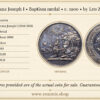 AUSTRIA, Franz Joseph I, Baptism medal, c. 1900, by Leo Zimpel, silver AUSTRIA, Franz Joseph I, Baptism medal, c. 1900, by Leo Zimpel, silver