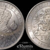 SWEDEN, Oscar II, 2 Kronor 1897, Silver Jubilee, UNC