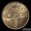 Great Britain, George V, Florin 1916, toned, XF-UNC Great Britain, George V, Florin 1916, toned, XF-UNC