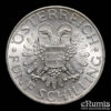 AUSTRIA, 5 Schilling 1934, silver, UNC