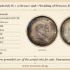 DENMARK, Frederick IX, 10 Kroner 1968, Wedding of Princess Benedikte, UNC