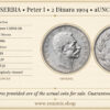SERBIA, Peter I, 2 Dinara 1904, aUNC