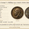 Great Britain, George V, Shilling 1934, toned, better date, aUNC/UNC Great Britain, George V, Shilling 1934, toned, better date, aUNC/UNC