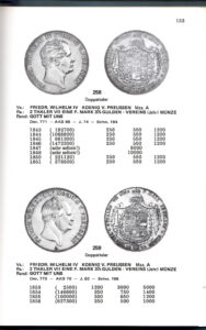 Deutsche Taler, Doppelgulden, Doppeltaler von 1800-1871
