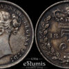 Great Britain, Victoria, 3 Pence 1886, aUNC Great Britain, Victoria, 3 Pence 1886, aUNC