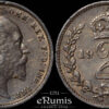 Great Britain, Edward VII, 2 Pence 1905, Maundy, XF+