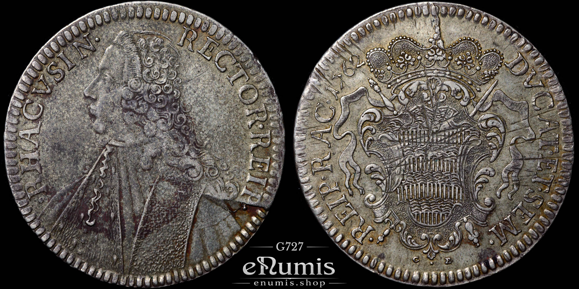 RAGUSA, Tallero 1764 GB, XF RAGUSA, Tallero 1764 GB, XF