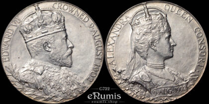 Great Britain, Edward VII, Coronation Medal 1902, Silver, aUNC