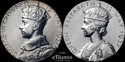 Great Britain, George VI, Official Coronation Medal 1937, Silver, aUNC