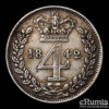 Great Britain, Victoria, 4 Pence 1842, Maundy, Groat, aXF