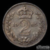 Great Britain, Edward VII, 2 Pence 1905, Maundy, XF+