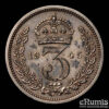 Great Britain, George VI, 3 Pence 1945, Maundy, UNC