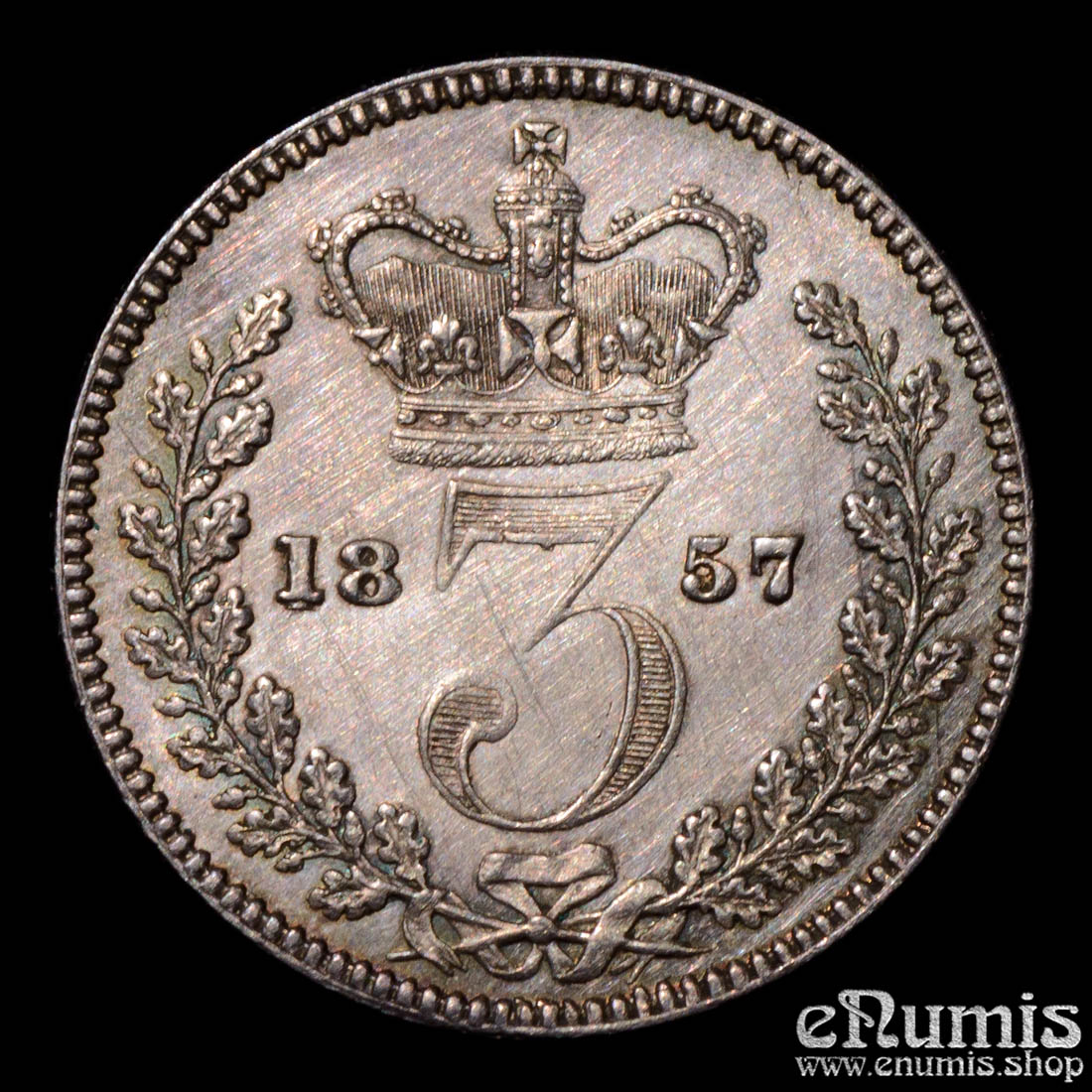 Great Britain, Victoria, 3 Pence 1857, Maundy, UNC Great Britain, Victoria, 3 Pence 1857, Maundy, UNC