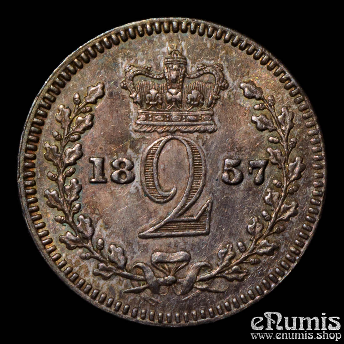 Great Britain, Victoria, 2 Pence 1857, Maundy, UNC Great Britain, Victoria, 2 Pence 1857, Maundy, UNC